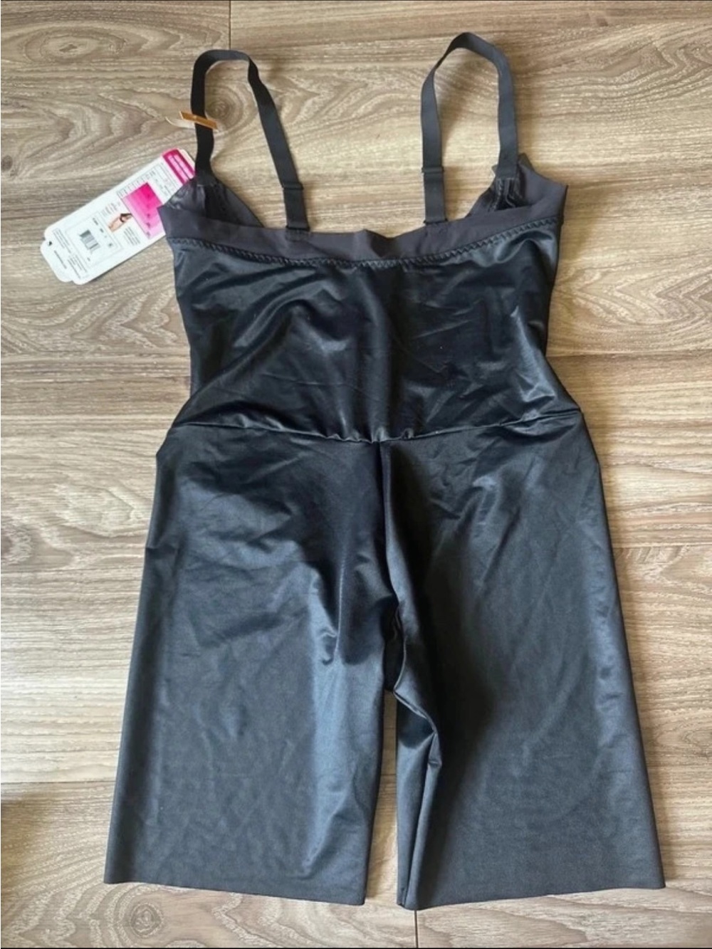 NWT Maidenform Flexees FL0048 Sculpt Ultra Firm Shapewear Bodysuit L Black - Picture 5 of 5